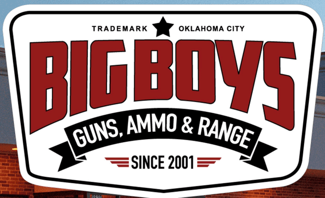 Big Boy's Guns, Ammo & Range logo