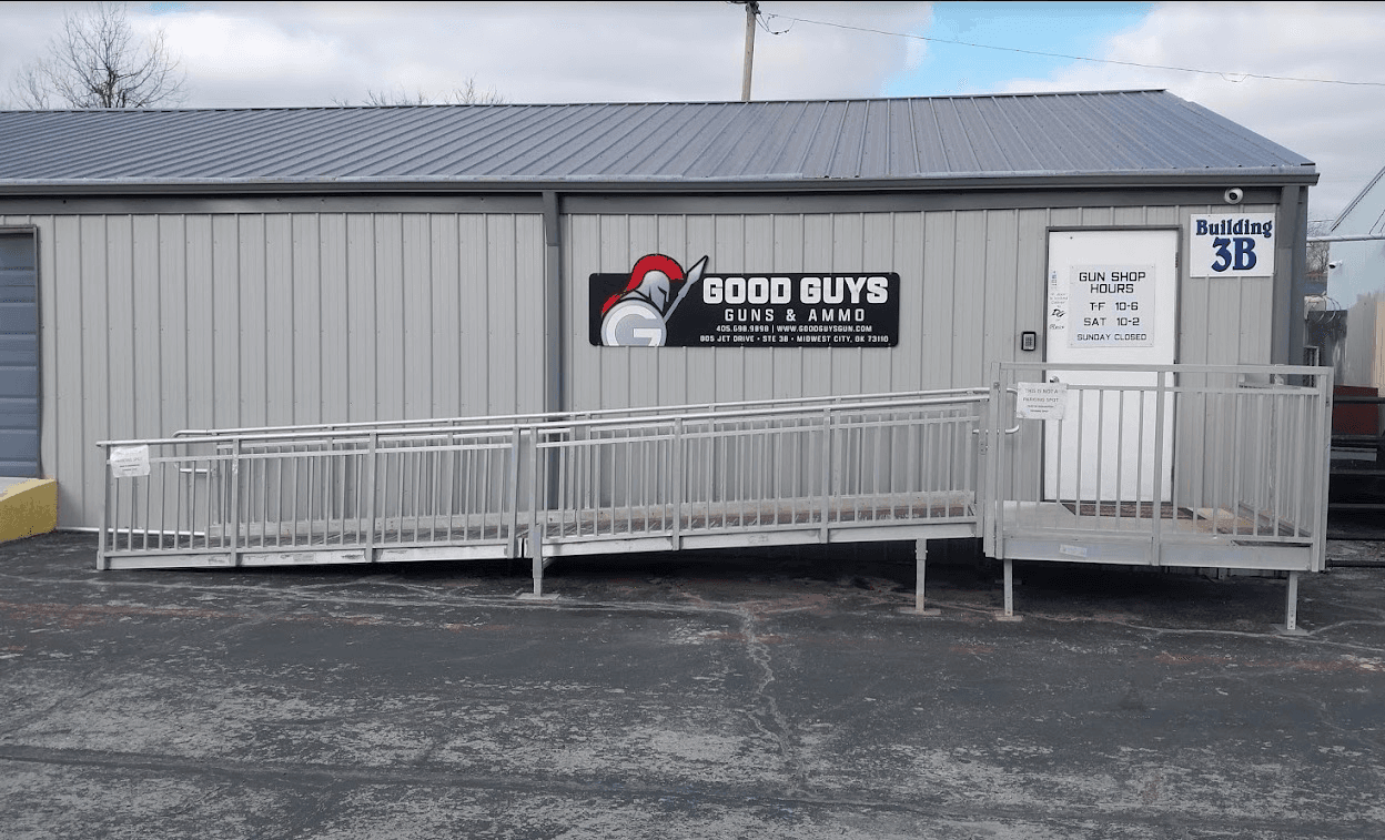 Good Guys Guns And Ammo business background image