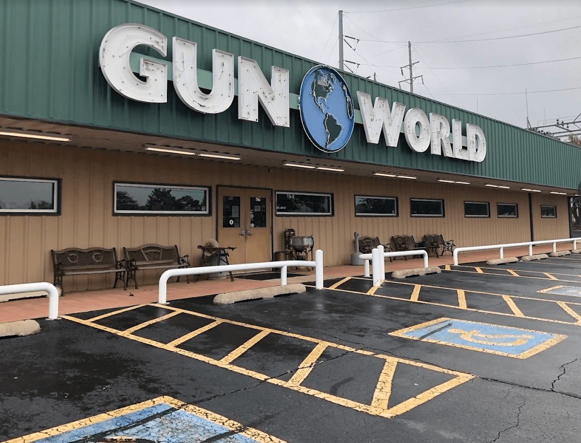 Gun World business background image