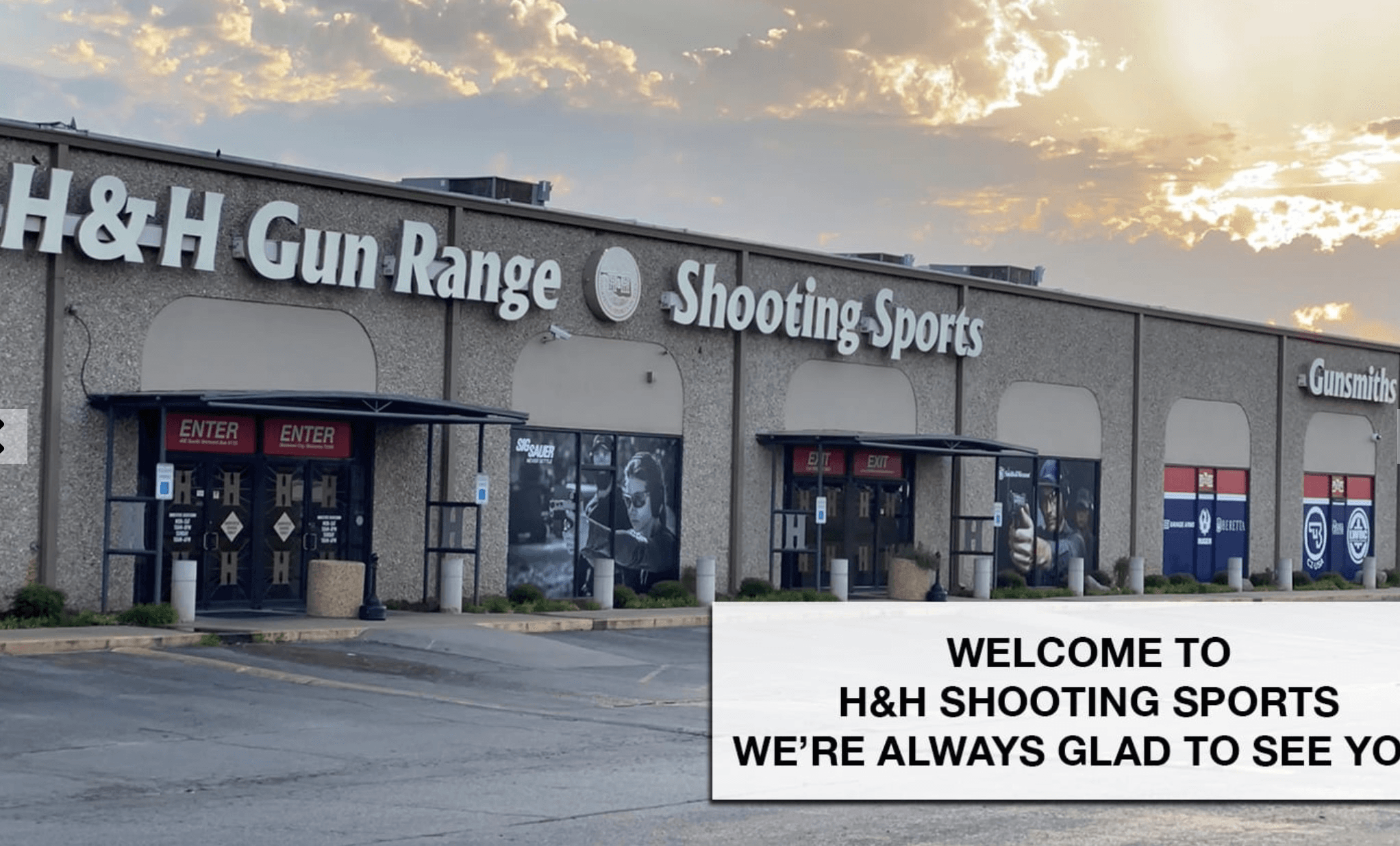 H&H Shooting Sports business background image