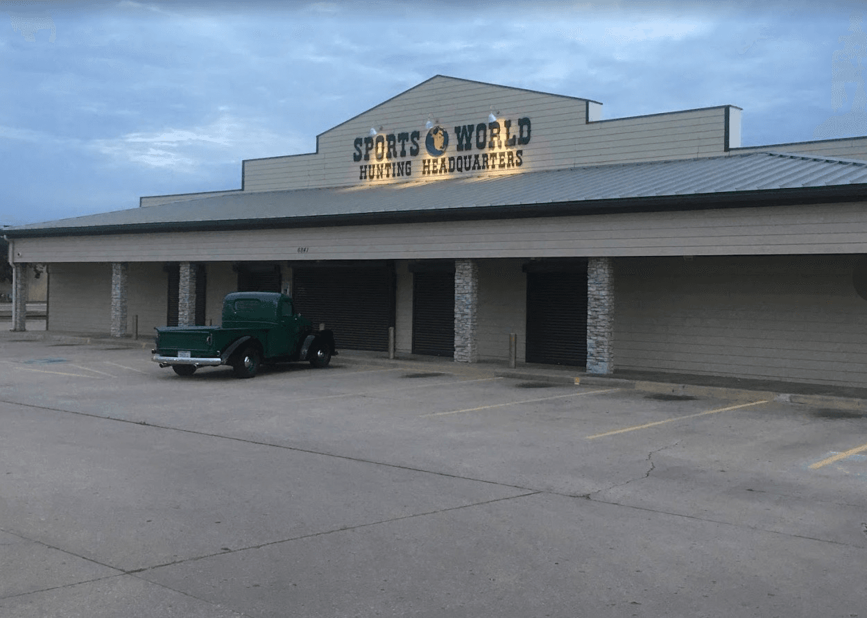 Sports World Hunting Headquarters business background image